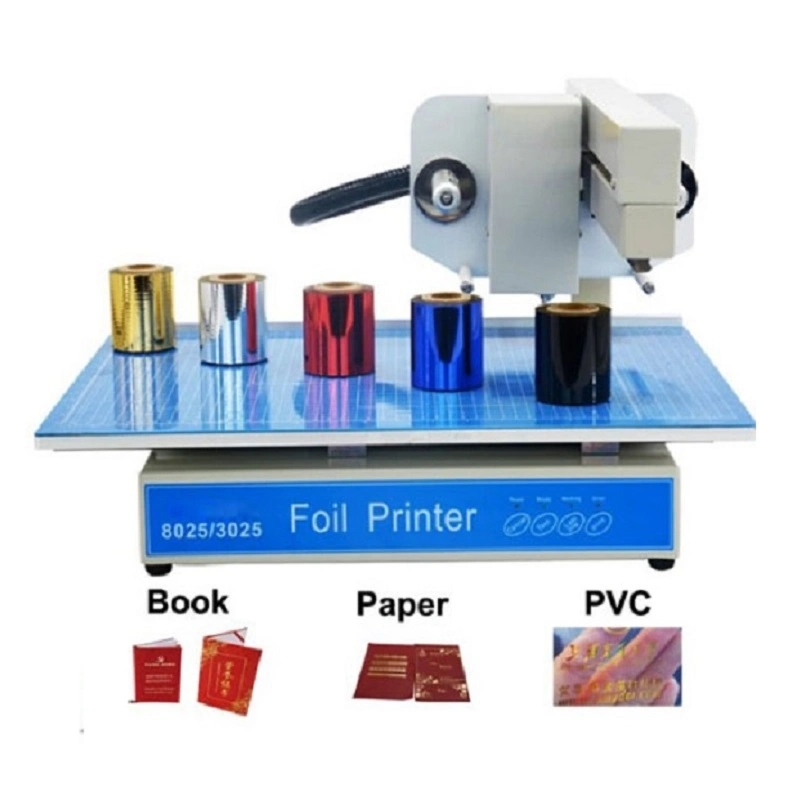 Automatic Digital Aluminum Gold Foil Printing Hot Foil Stamping Machine for Sale